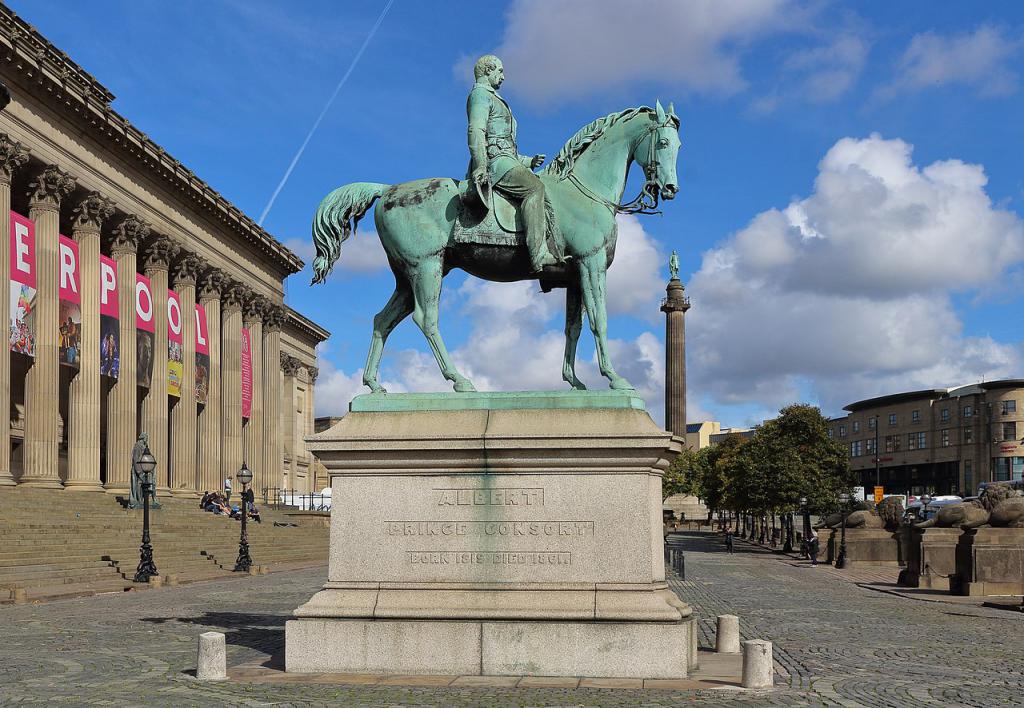 Prince Albert s Statue Liverpool 