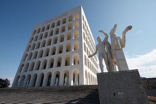 Colosseo Quadrato Building Palazzo Della CiviltÃ Fendi Palazzo
