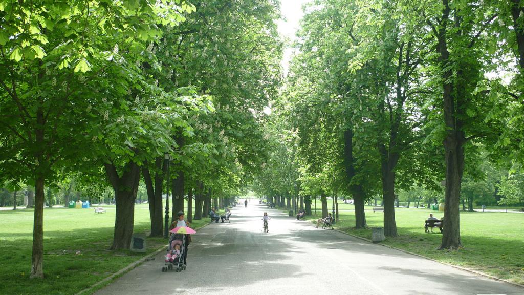 Borisova Gradina in Sofia, Bulgaria