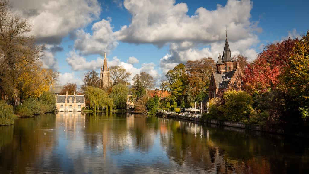 Minnewater (Lake of Love), Brugge