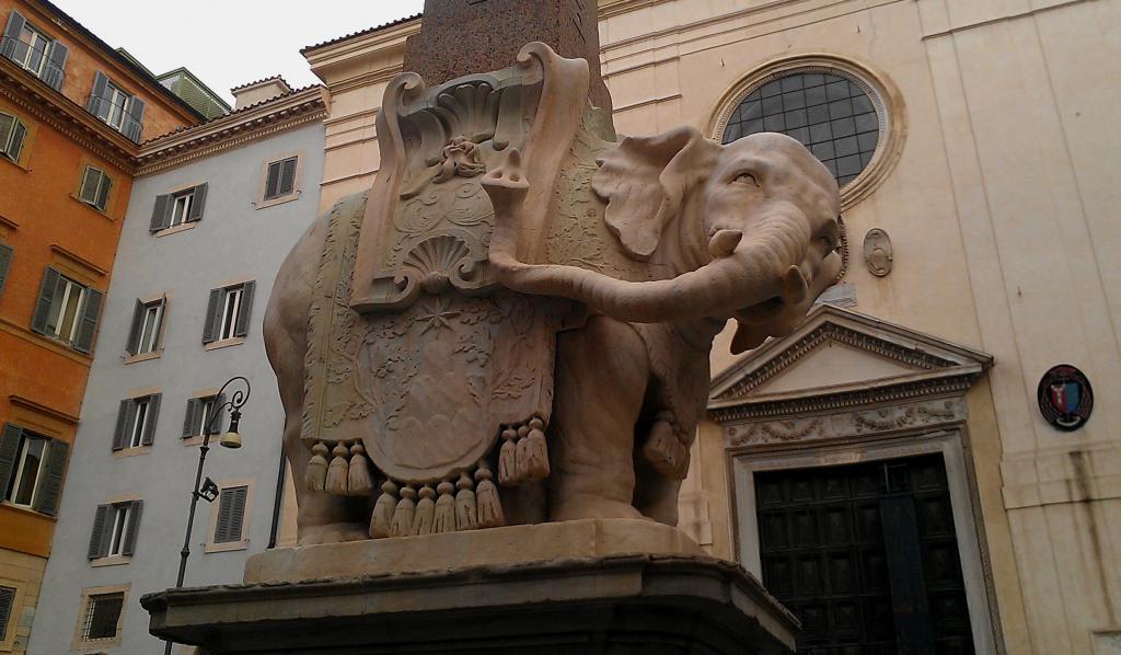 Elephant Statue In Rome Sights Of Rome: Bernini's Little Elephant
