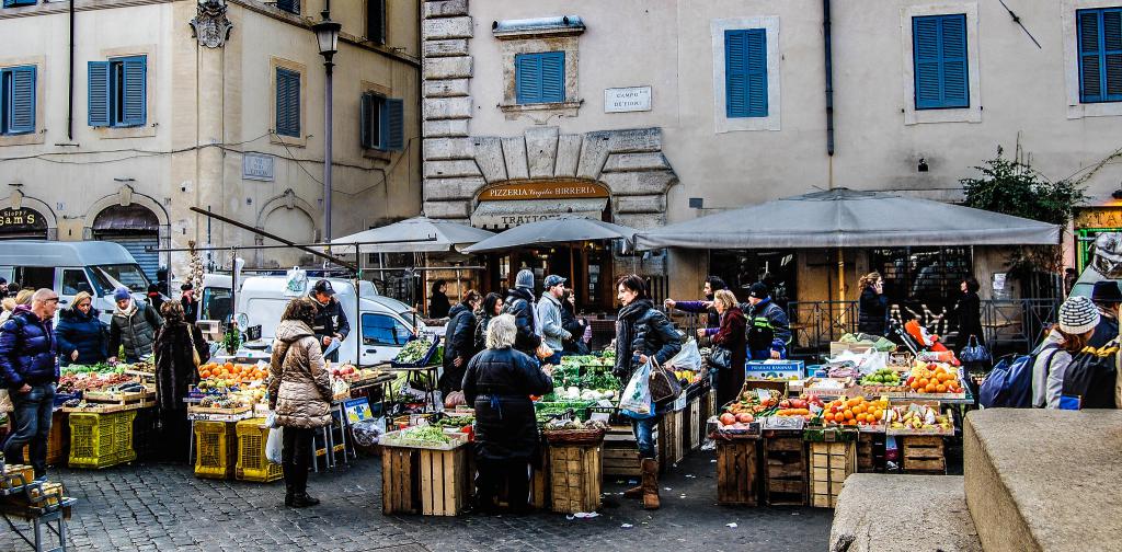 Campo de' Fiori Market, Rome
