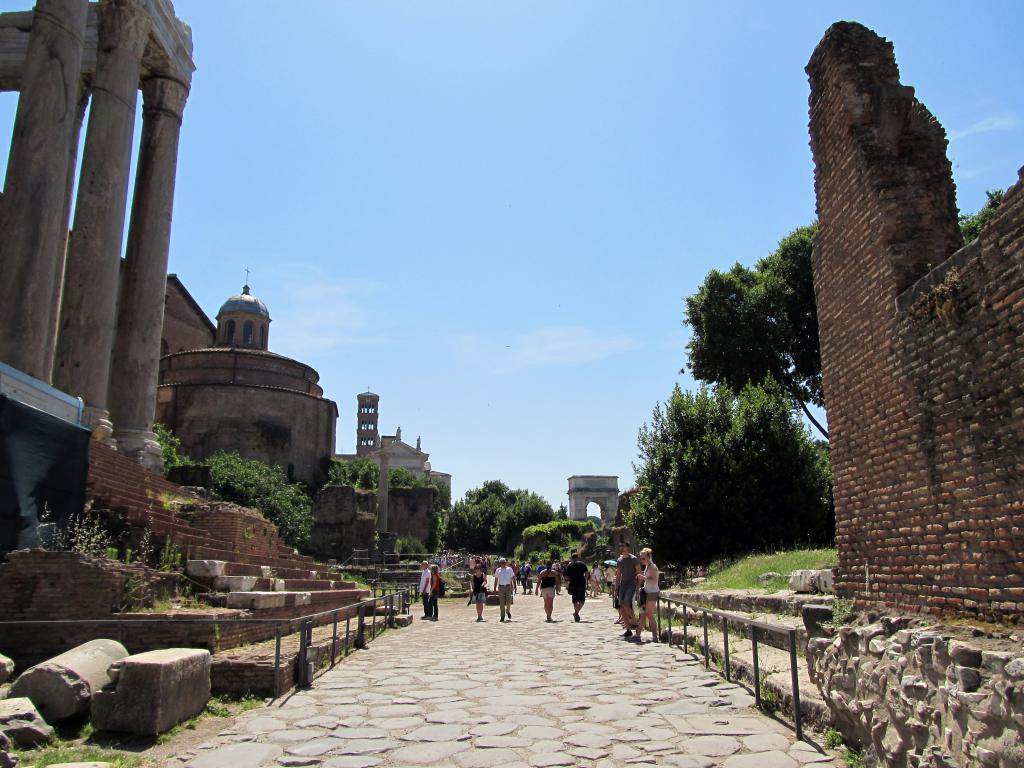 Via Sacra In Rome The Roman Forum In Italy Ancient Rome Basilicas via-sacra-in-rome-the-roman-forum-in-italy-ancient-rome-basilicas