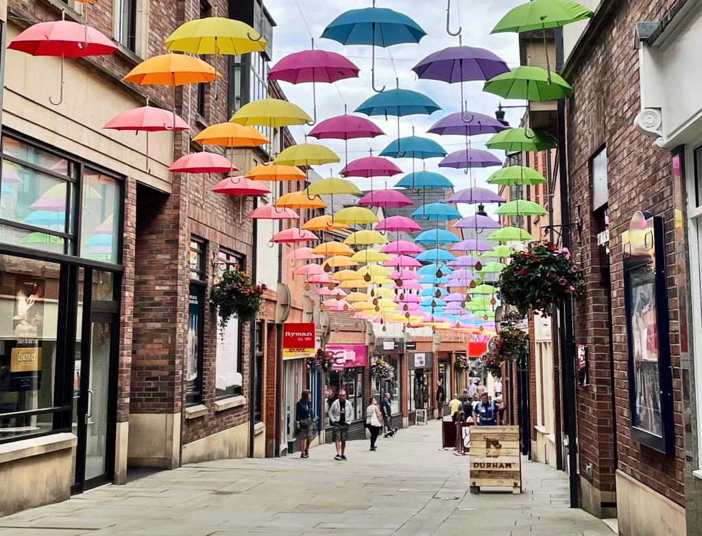 High Street And Prince Bishops Place Durham