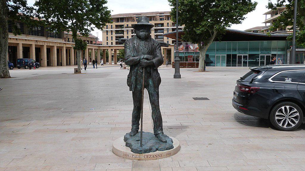 Statue de Paul Cezanne (Statue of Paul Cezanne), AixenProvence