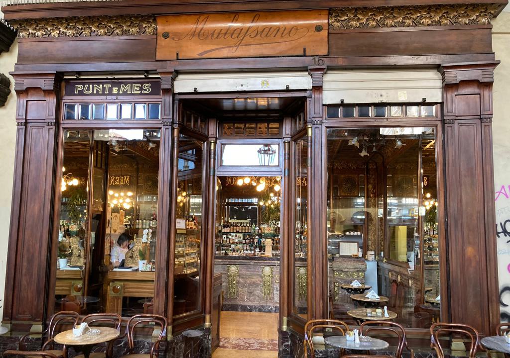 Caffè Mulassano (Mulassano Cafe), Turin