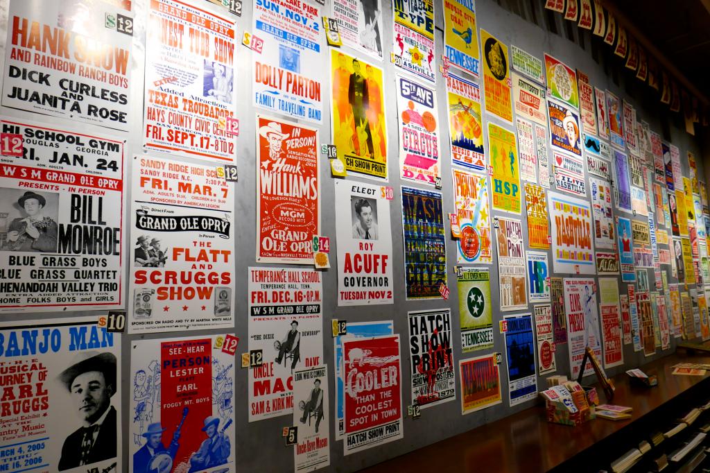 Hatch Show Print Store, Nashville
