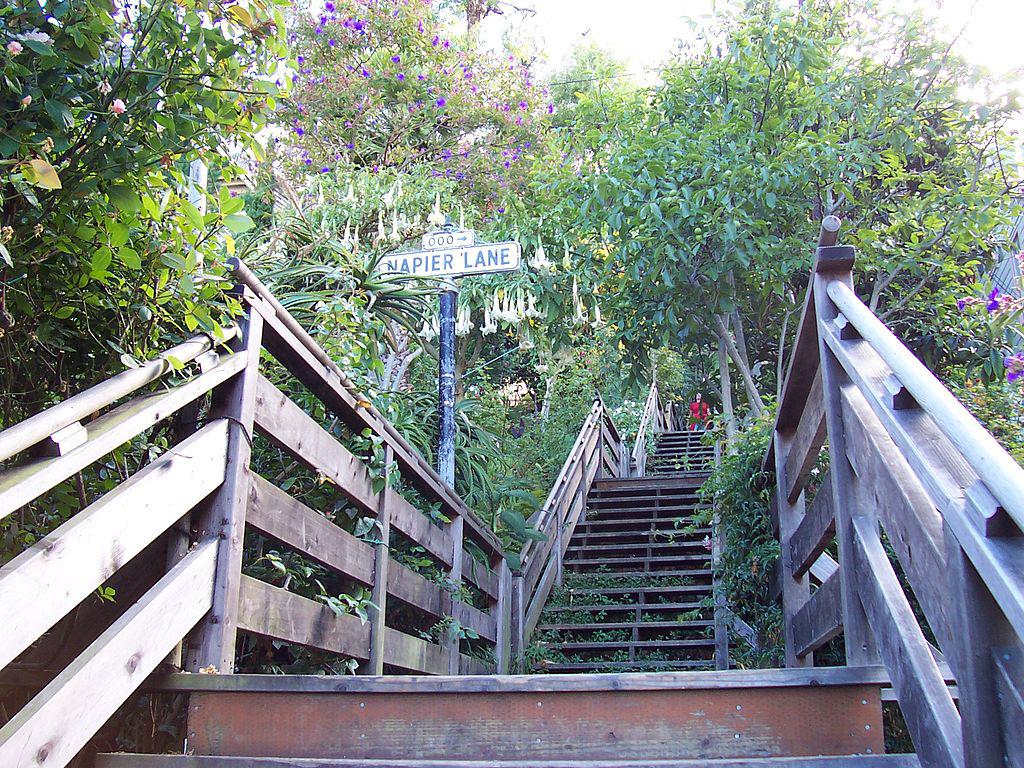 Filbert Street Steps, San Francisco