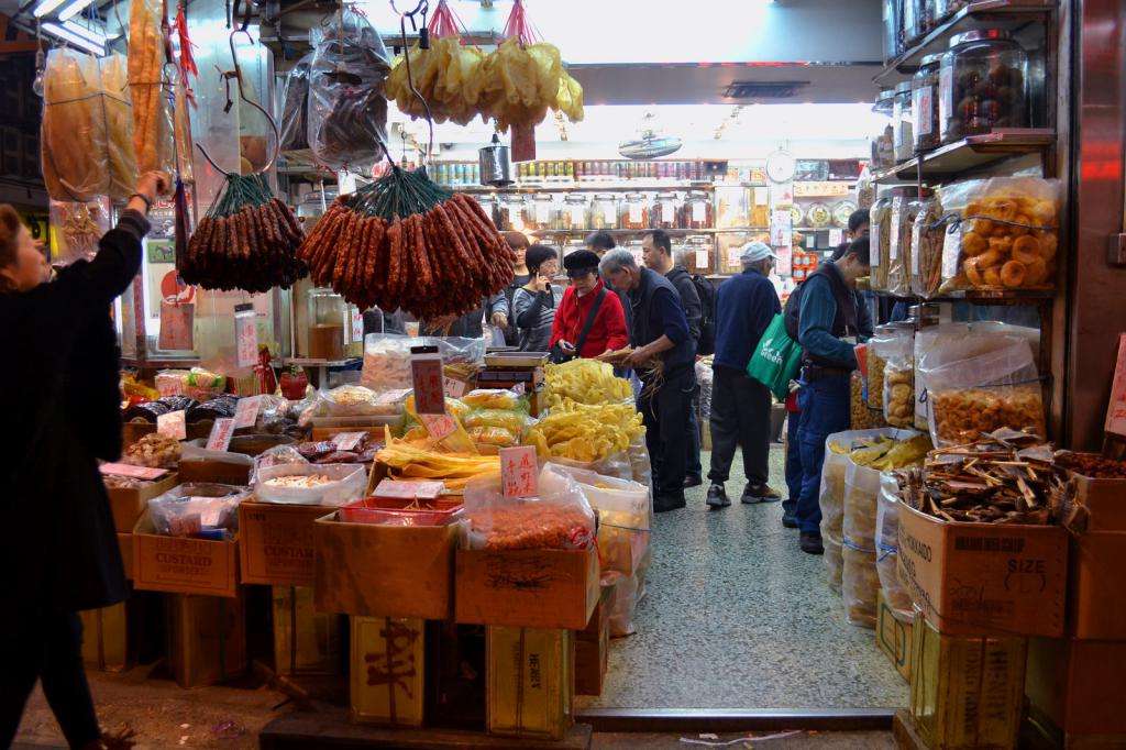 Dried Seafood Street Market, Hong Kong